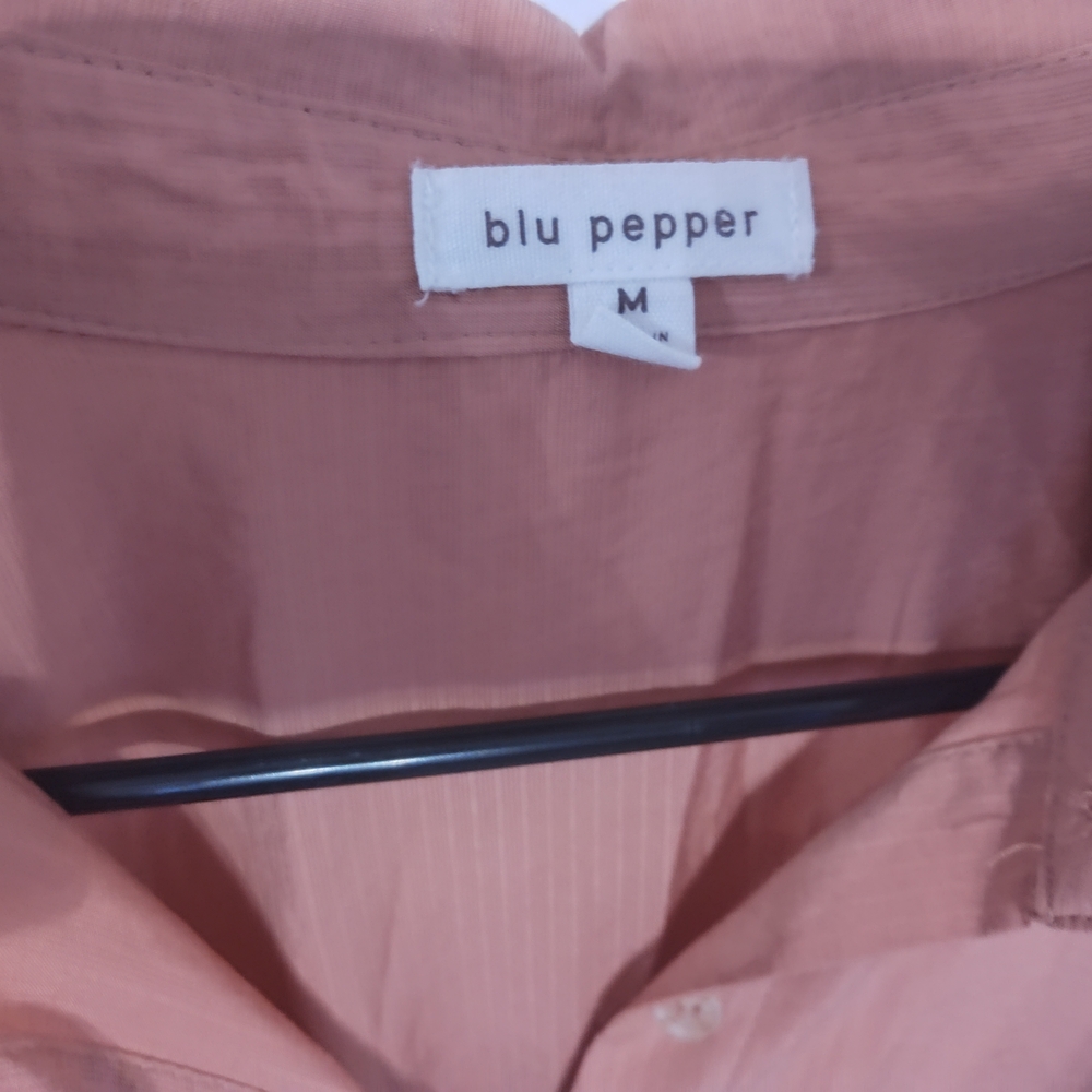 Rust Button-Up Shirt - Picture 3 of 3